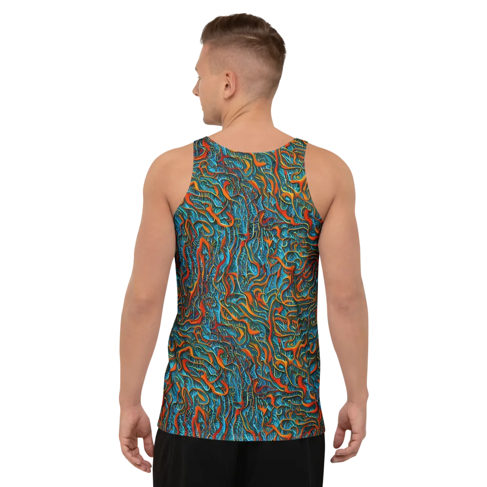 Inferno Aquatic on Men's Tank Top — Back