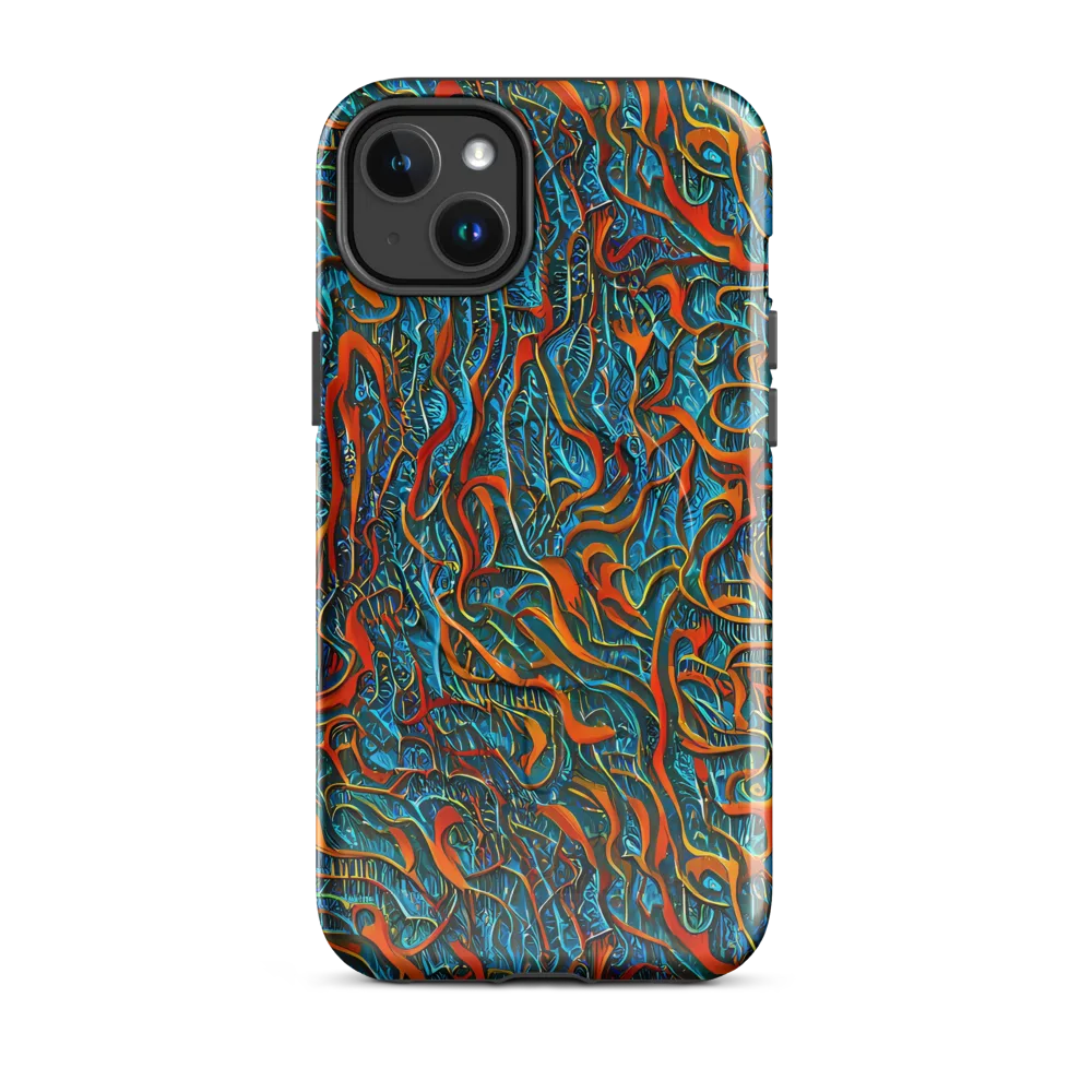 Inferno Aquatic on MagSafe Tough Case for iPhone® — Front