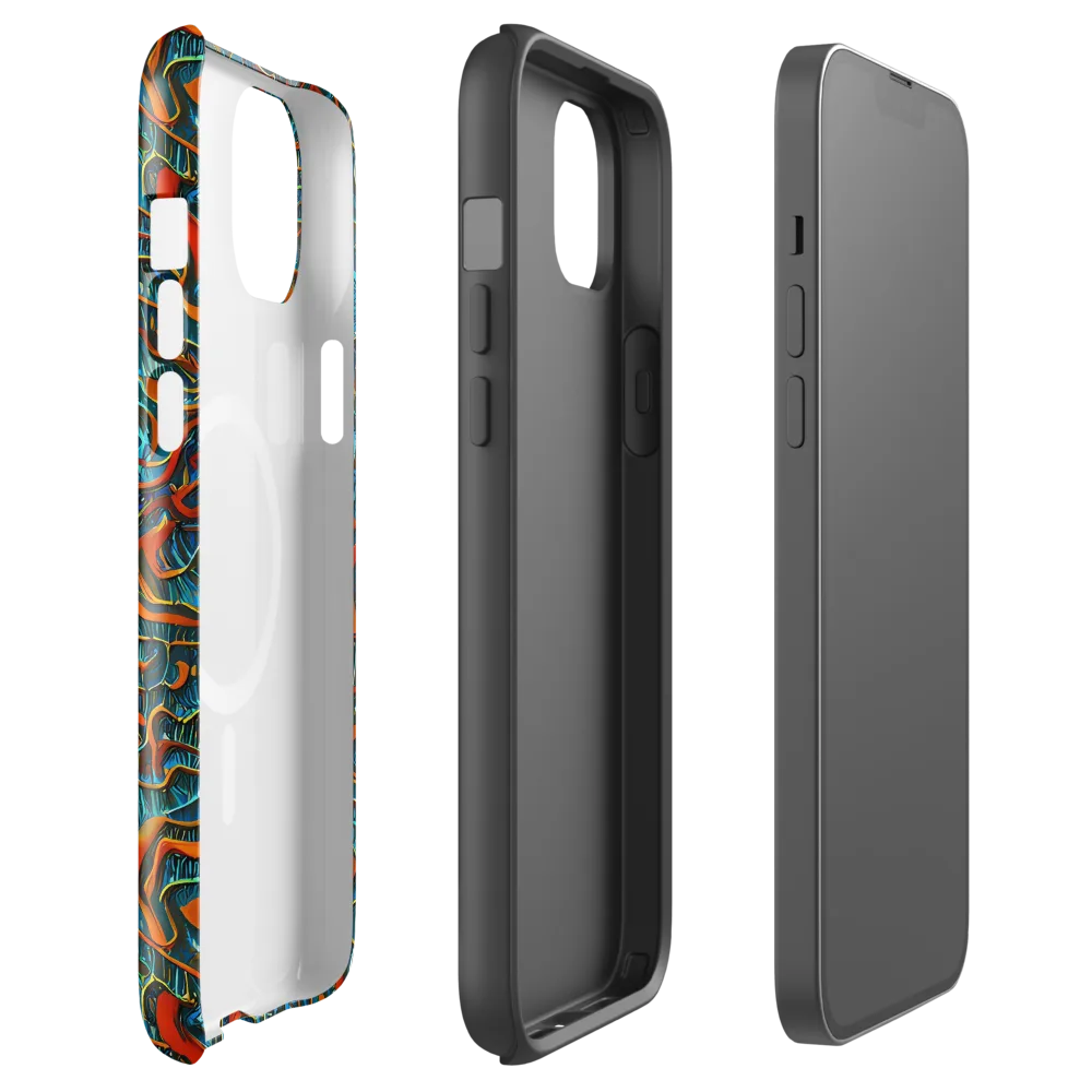 Inferno Aquatic on MagSafe Tough Case for iPhone® — Front