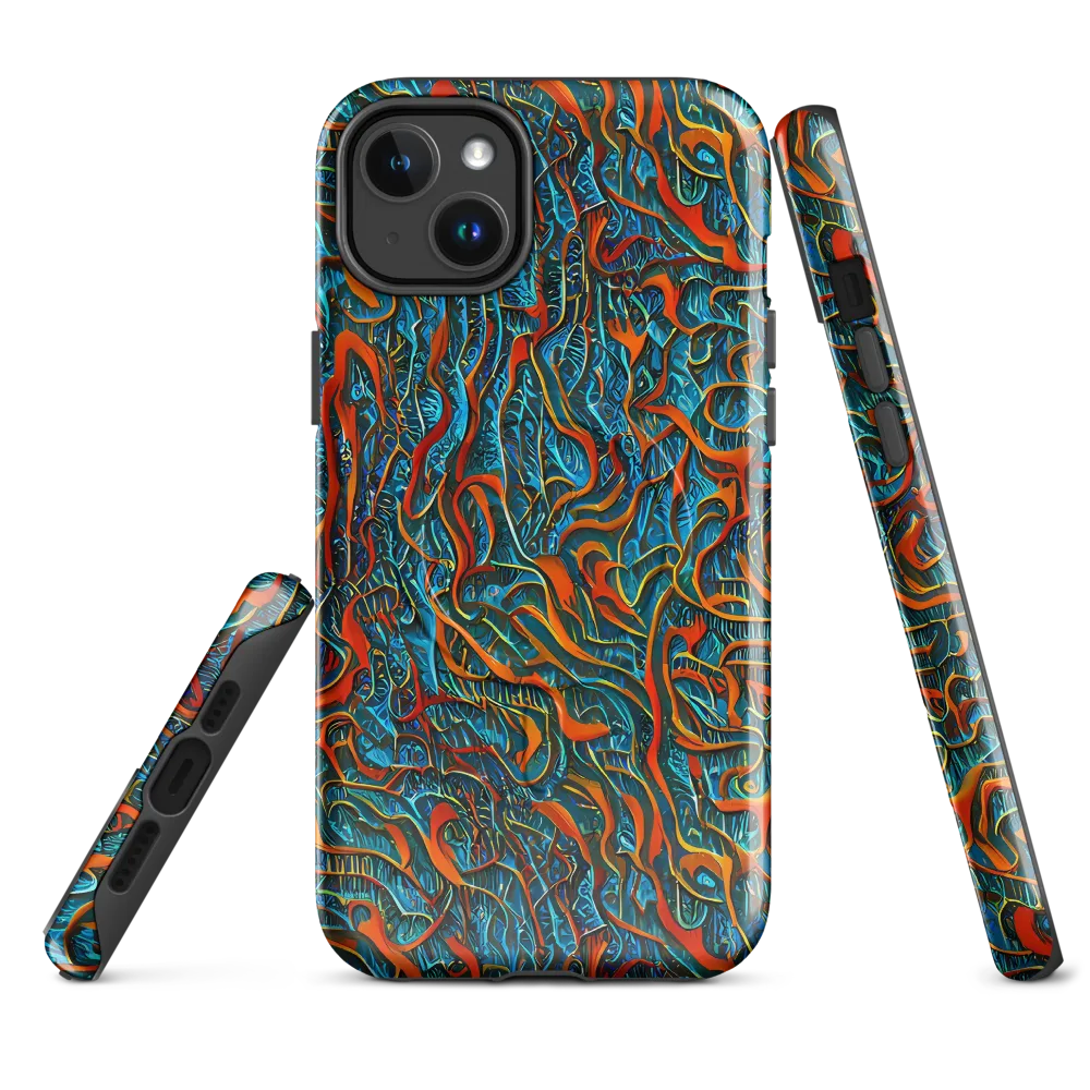 Inferno Aquatic on MagSafe Tough Case for iPhone® — Front