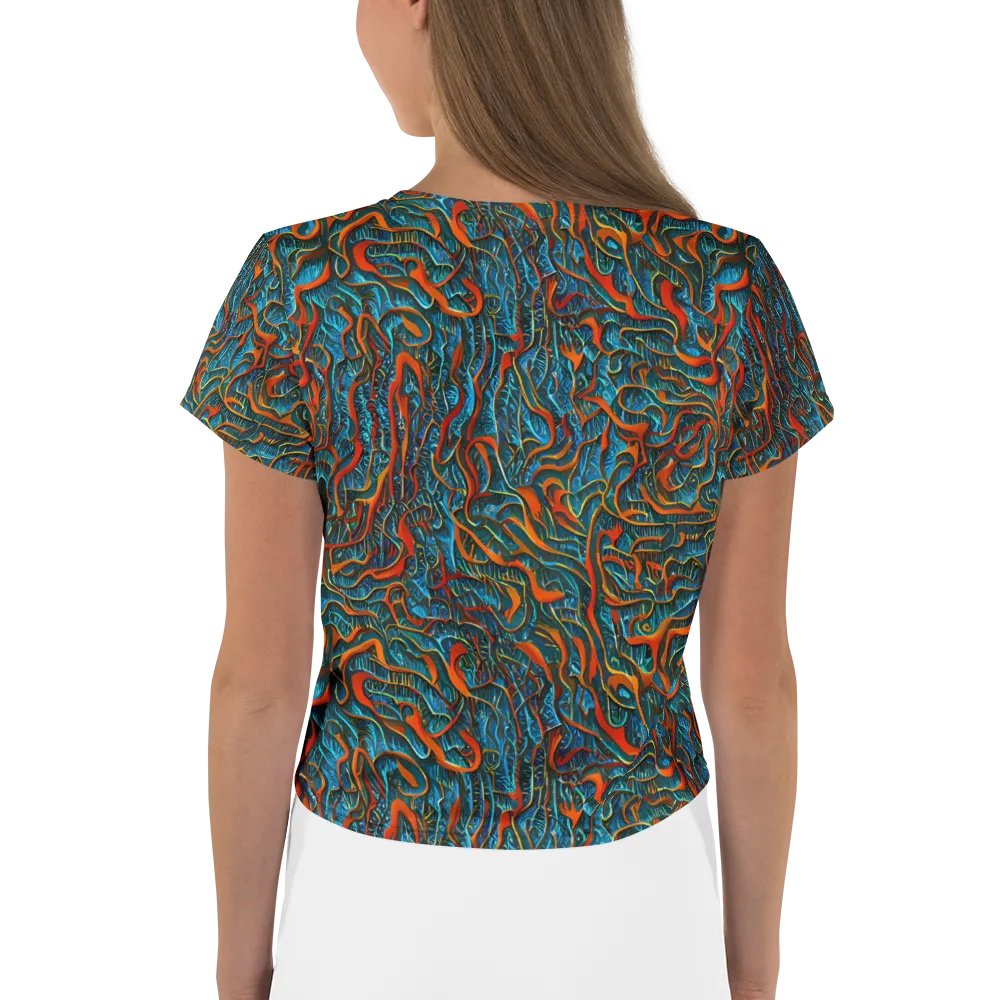Inferno Aquatic on Crop Tee — Back