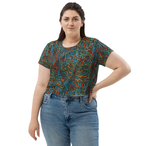 Inferno Aquatic on a Crop Tee
