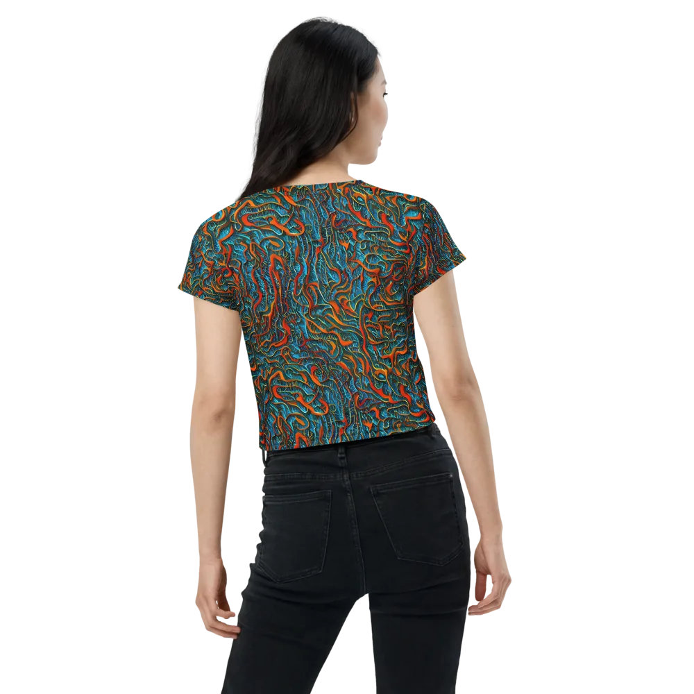 Inferno Aquatic on Crop Tee — Back