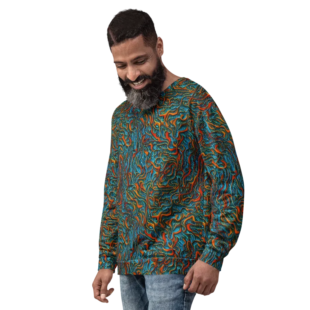 Inferno Aquatic on Sweatshirt — Left Front