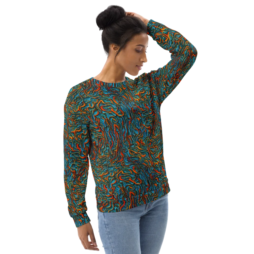 Inferno Aquatic on Sweatshirt — Right Front