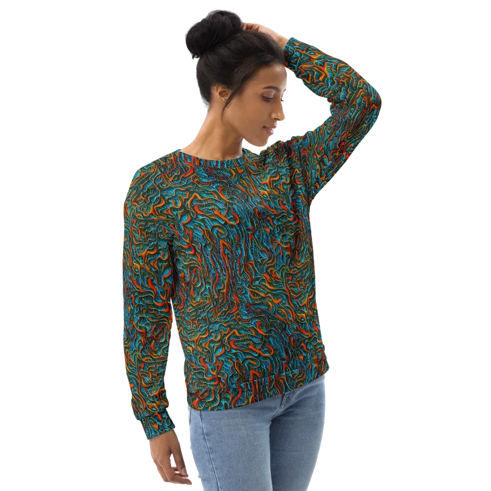 Inferno Aquatic on Sweatshirt — Right Front