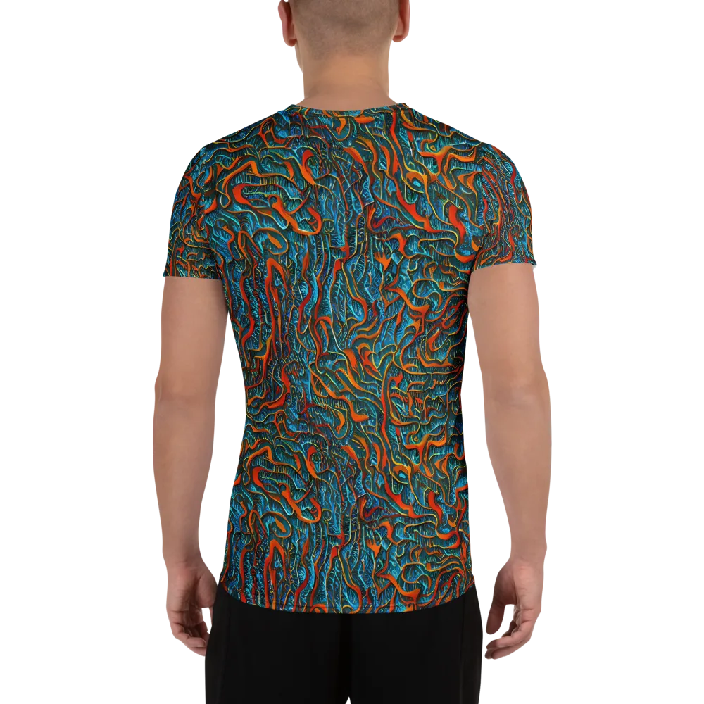 Inferno Aquatic on Men's Athletic T-Shirt — Back