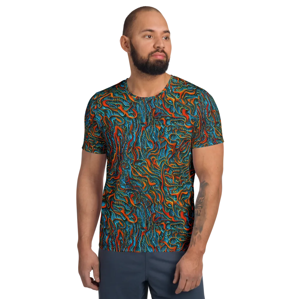 Inferno Aquatic on Men's Athletic T-Shirt — Front