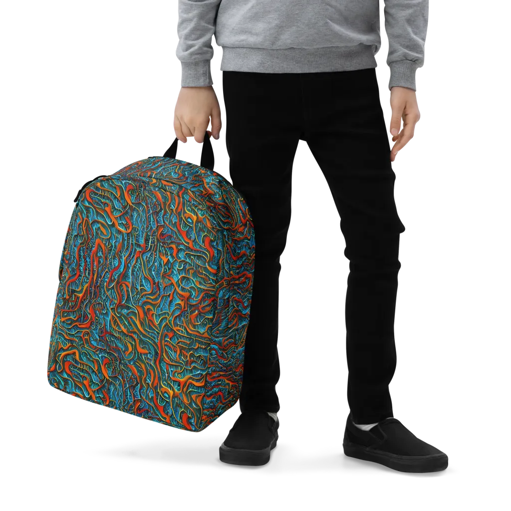 Inferno Aquatic on Minimalist Backpack — Zoomed-in