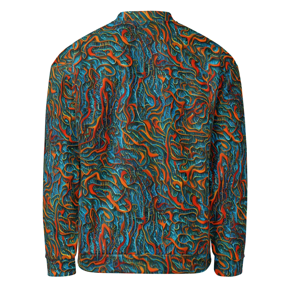 Inferno Aquatic on Bomber Jacket — Back