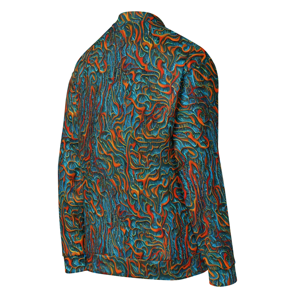 Inferno Aquatic on Bomber Jacket — Right Back