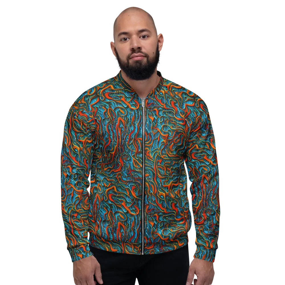 Inferno Aquatic on Bomber Jacket — Front