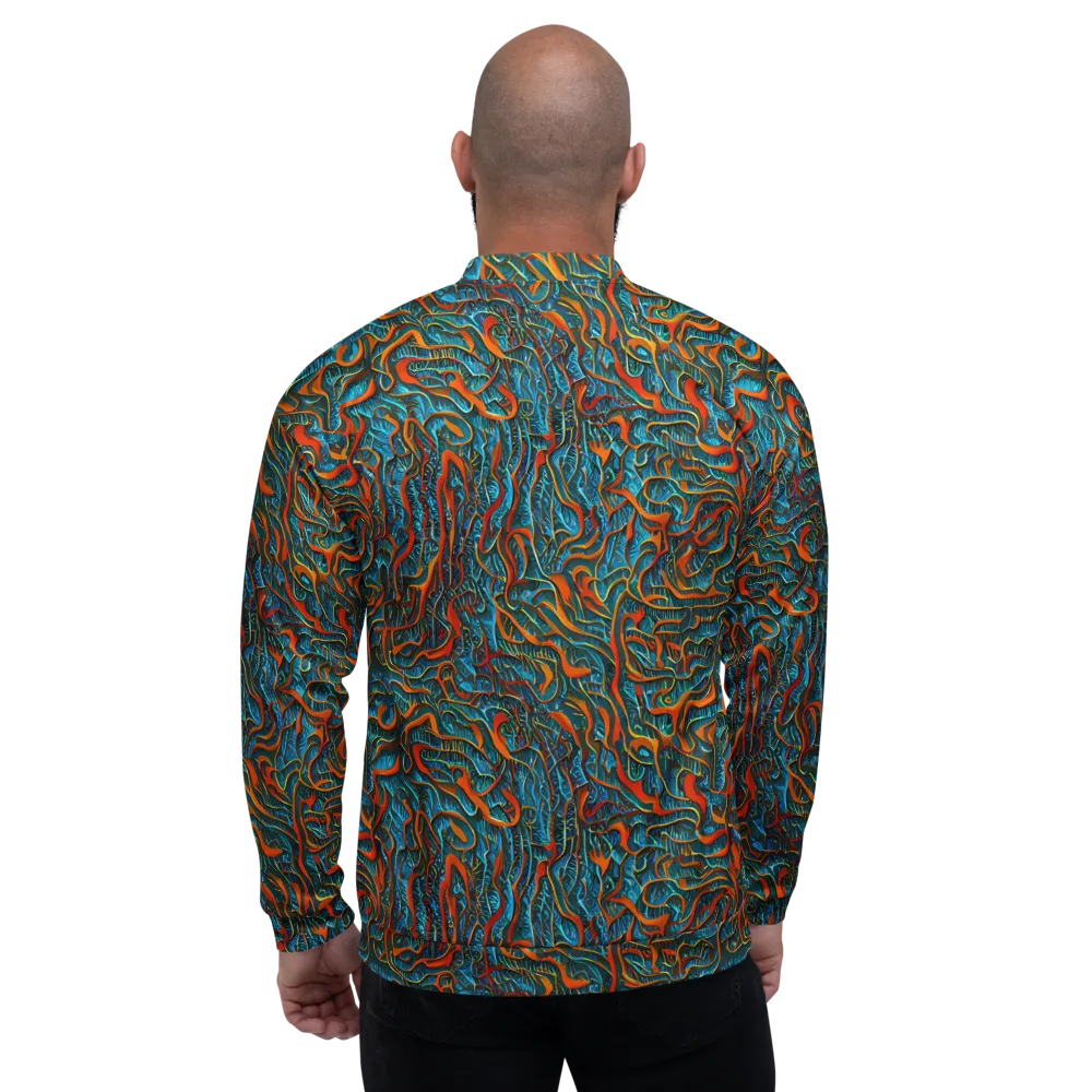 Inferno Aquatic on Bomber Jacket — Back