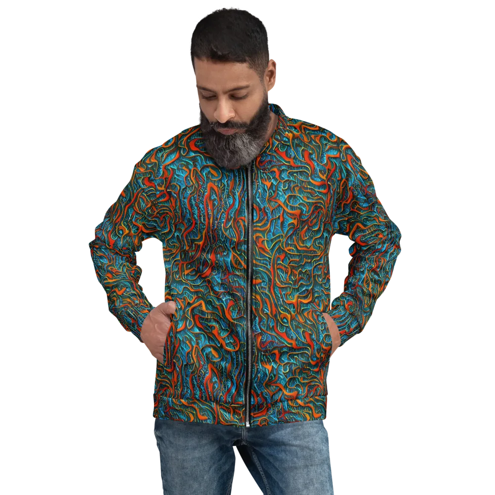 Inferno Aquatic on Bomber Jacket — Front