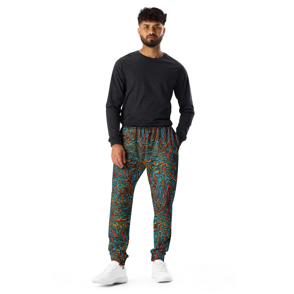 Inferno Aquatic on Men's Joggers — Front