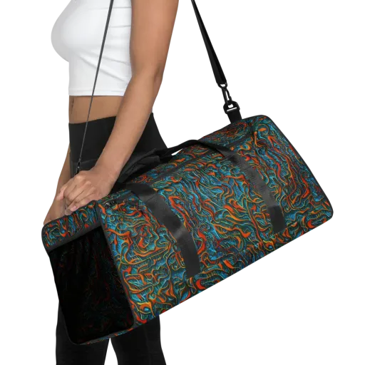 Inferno Aquatic on a Duffle Bag