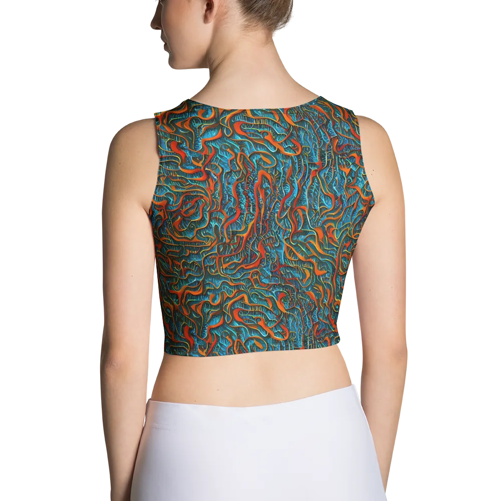 Inferno Aquatic on Crop Top — Back