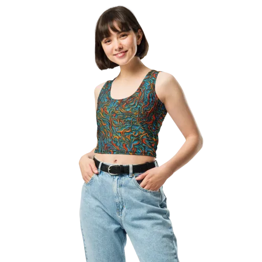 Inferno Aquatic on a Crop Top