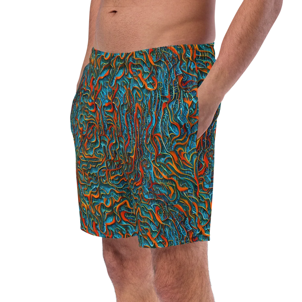 Inferno Aquatic on Swim Trunks — Left Front