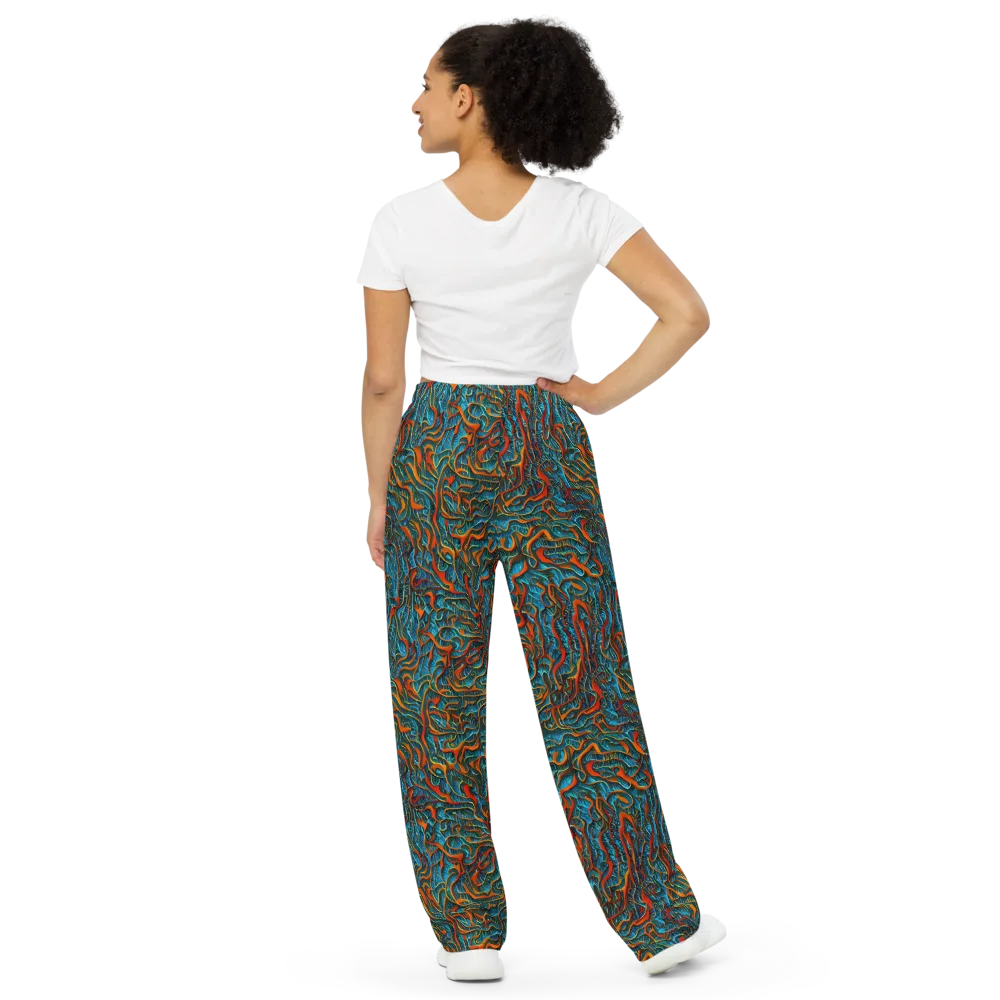 Inferno Aquatic on Wide-Leg Pants — Back
