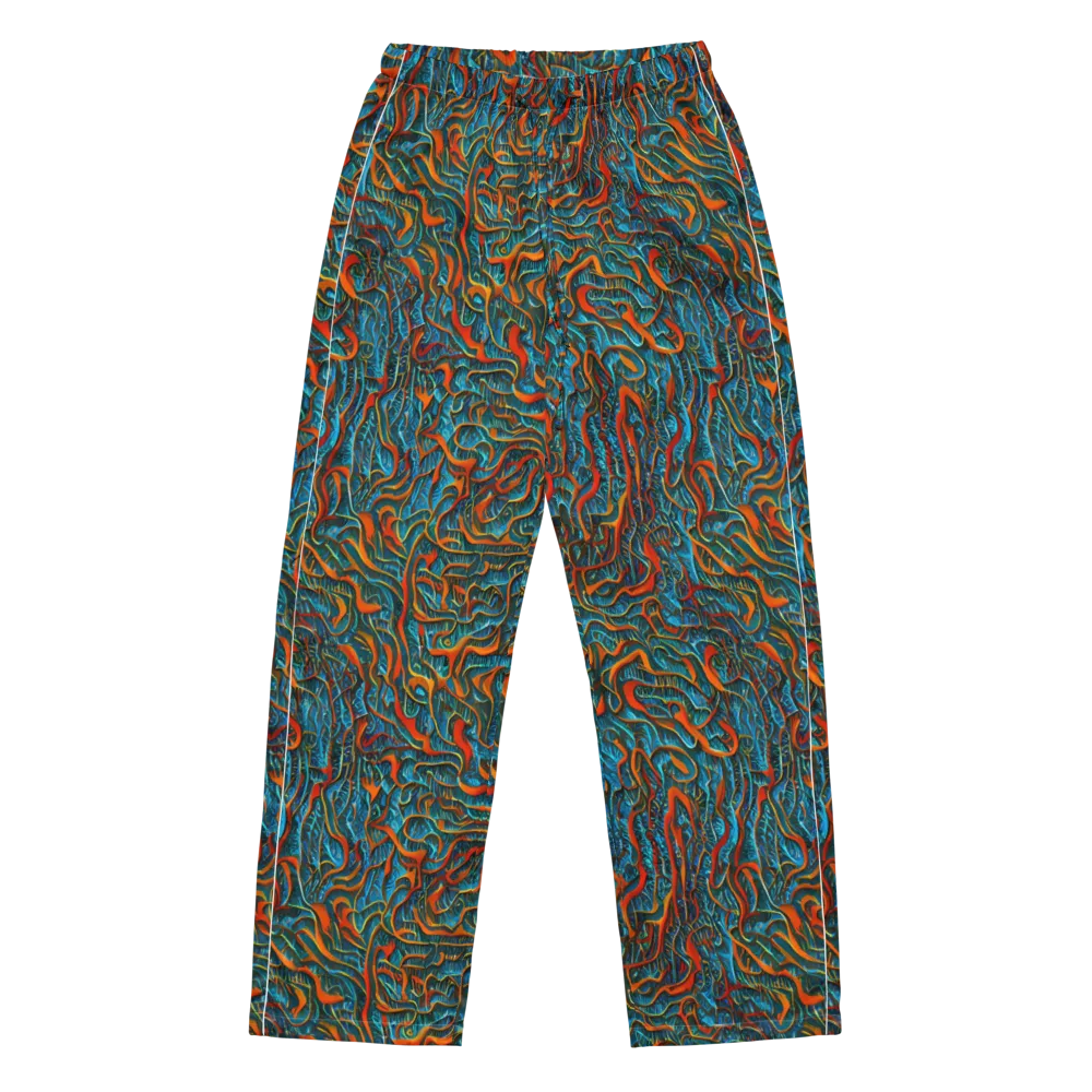Inferno Aquatic on Women's Pajama Pants — Front