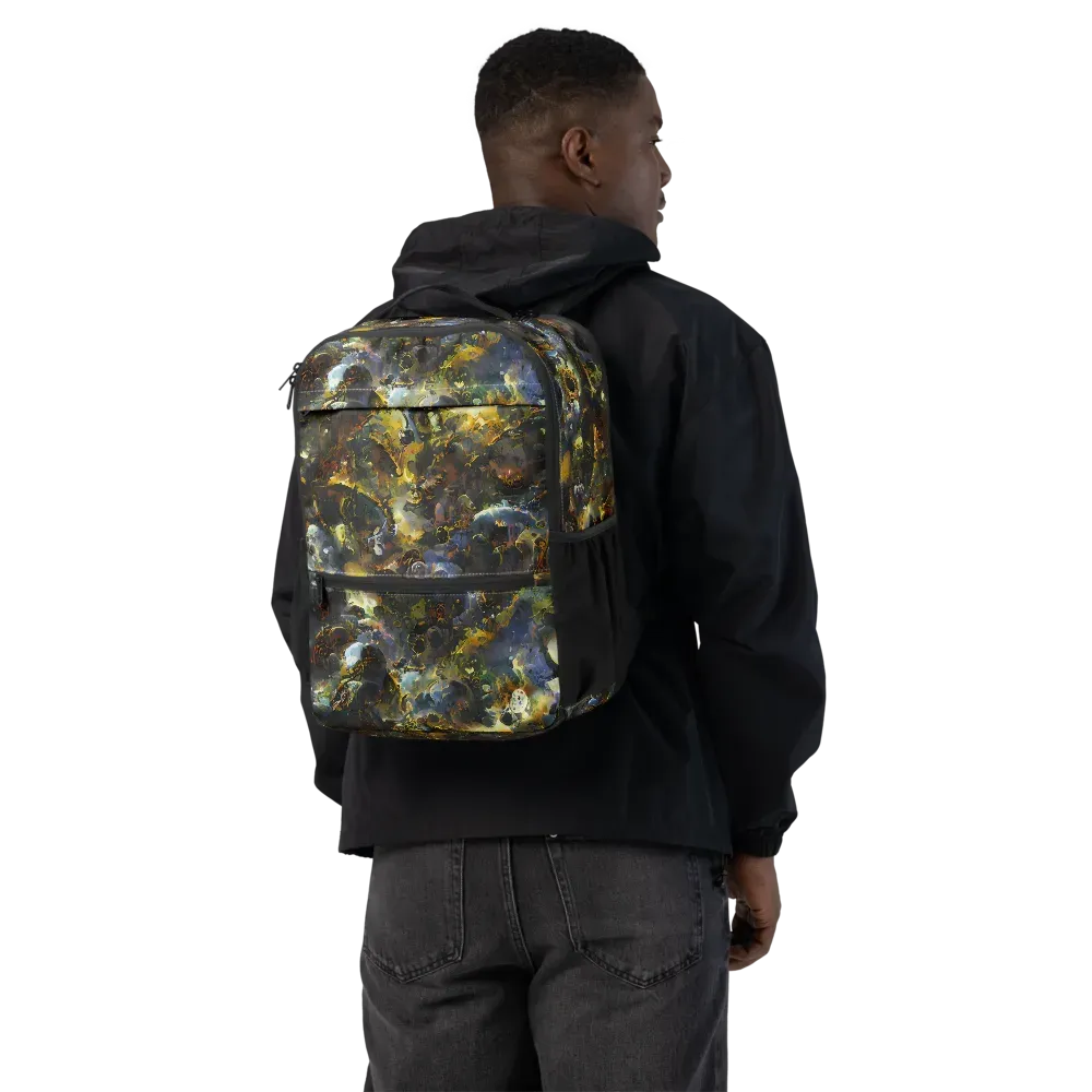 Obsidian Canopy on Utility Backpack — Back