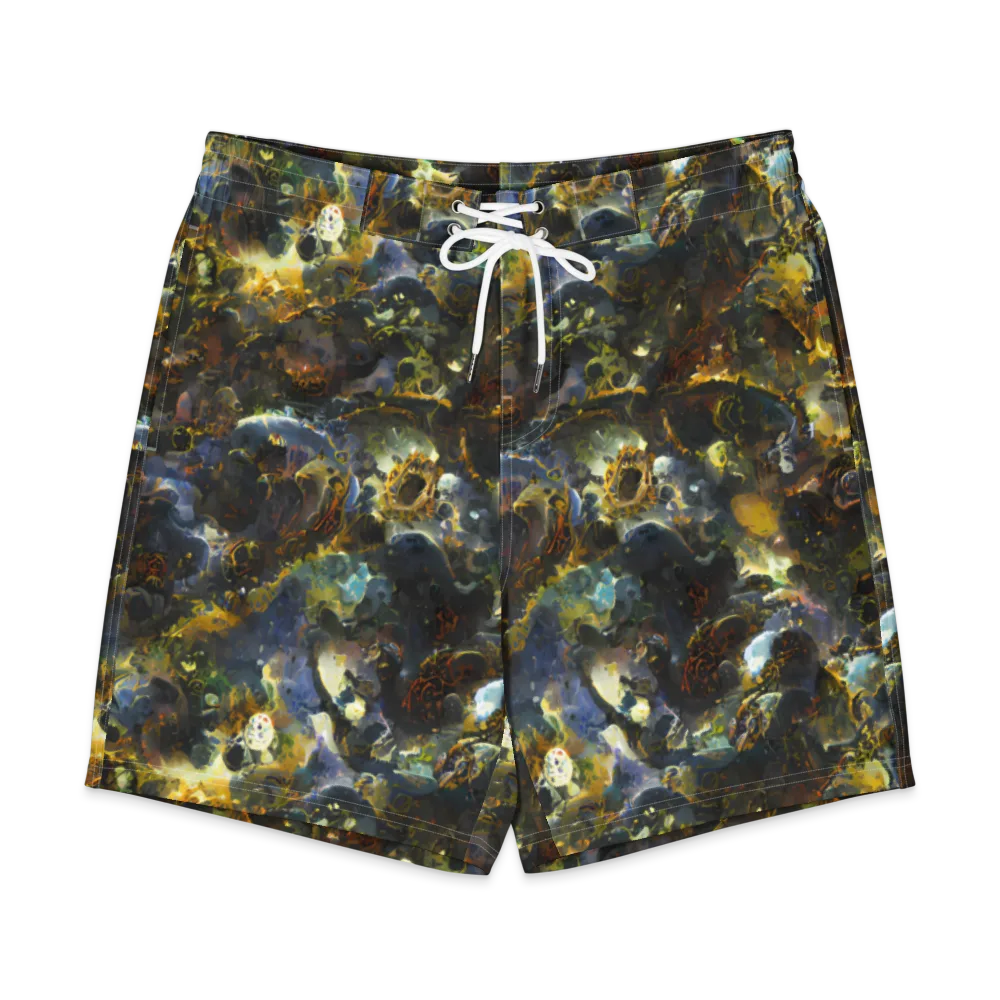 Obsidian Canopy on Men's Board Shorts — Front