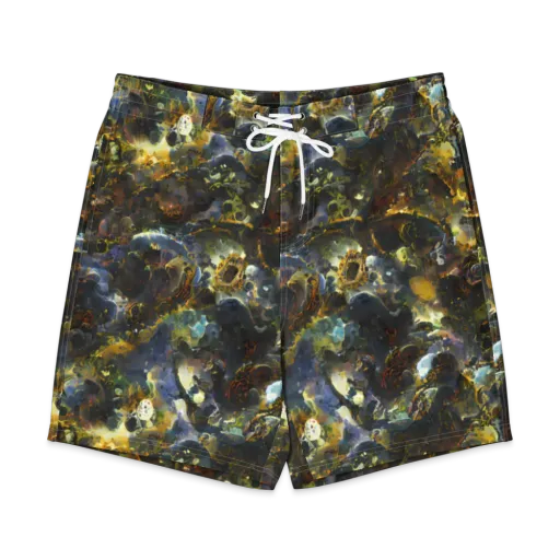 Obsidian Canopy on a Men's Board Shorts