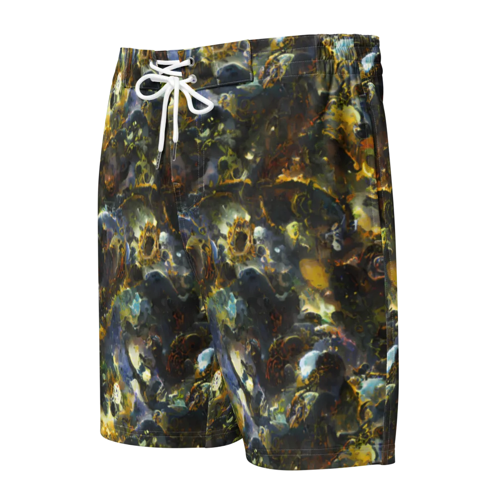 Obsidian Canopy on Men's Board Shorts — Front