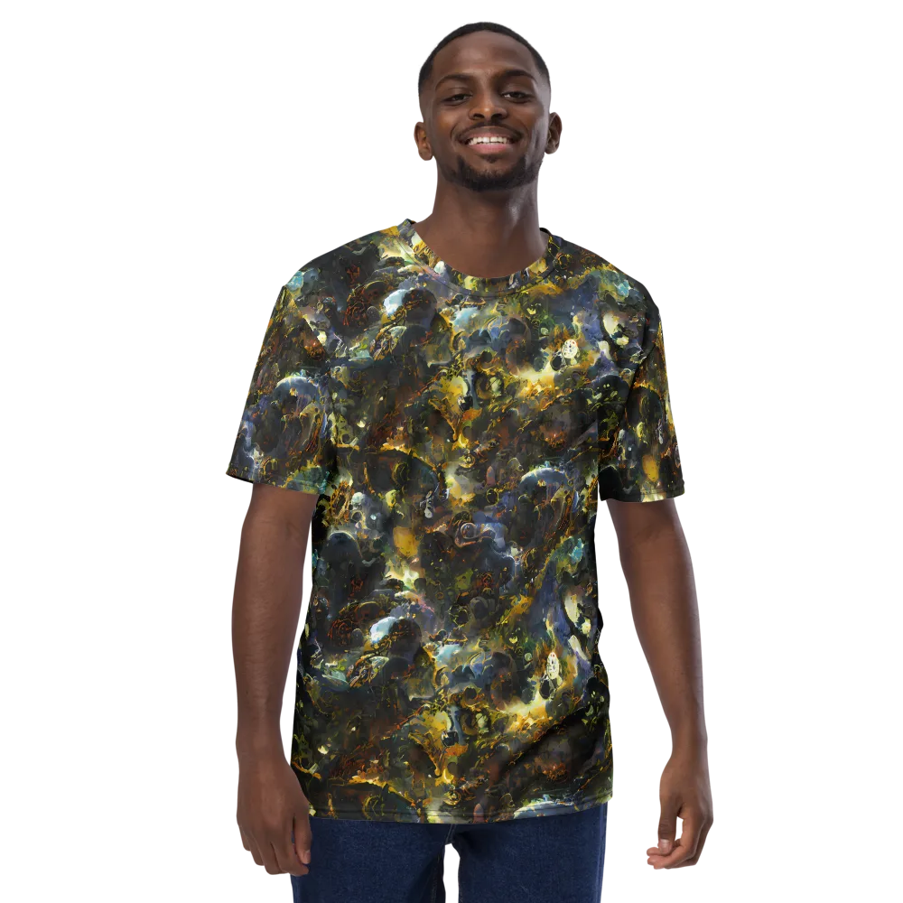 Obsidian Canopy on Men's Crew Neck T-Shirt — Front