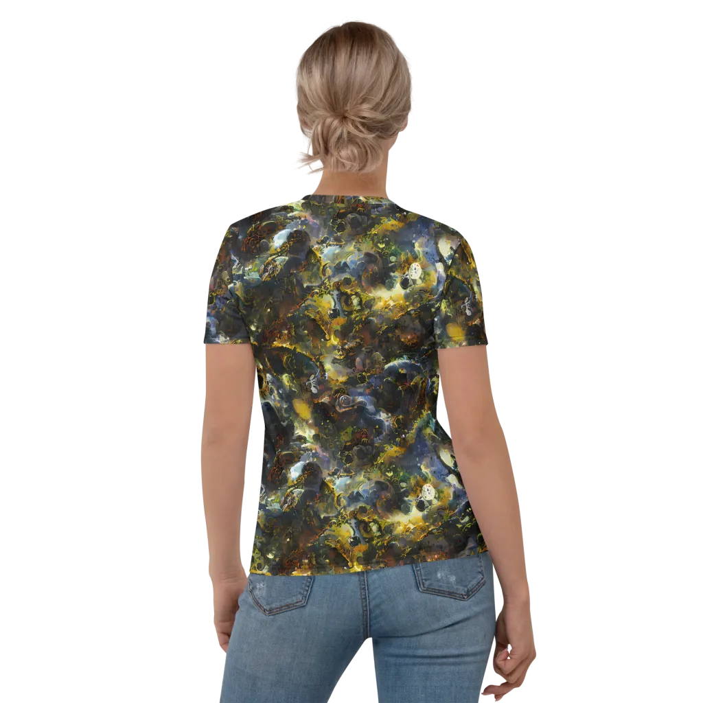 Obsidian Canopy on Women's Crew Neck T-Shirt — Back