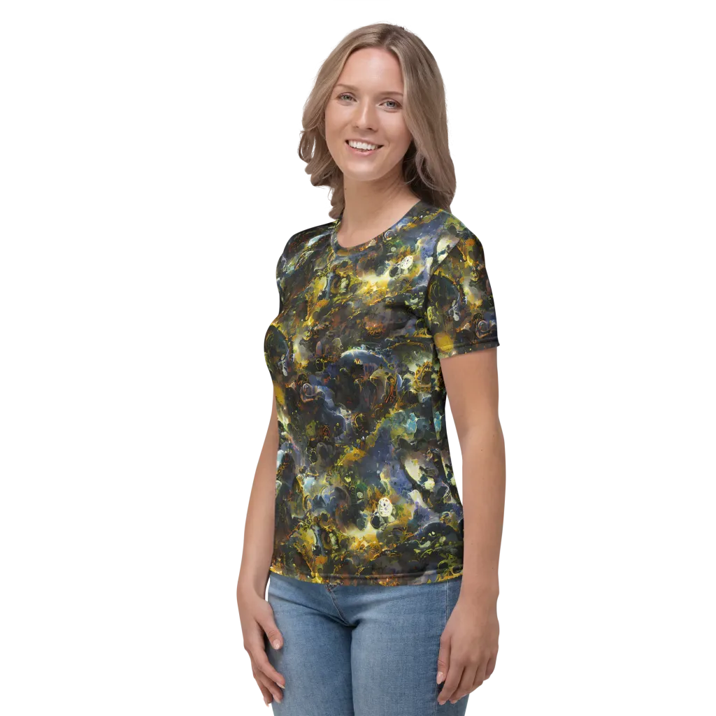 Obsidian Canopy on Women's Crew Neck T-Shirt — Left