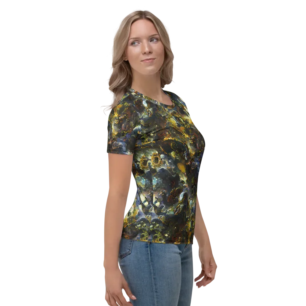 Obsidian Canopy on Women's Crew Neck T-Shirt — Right
