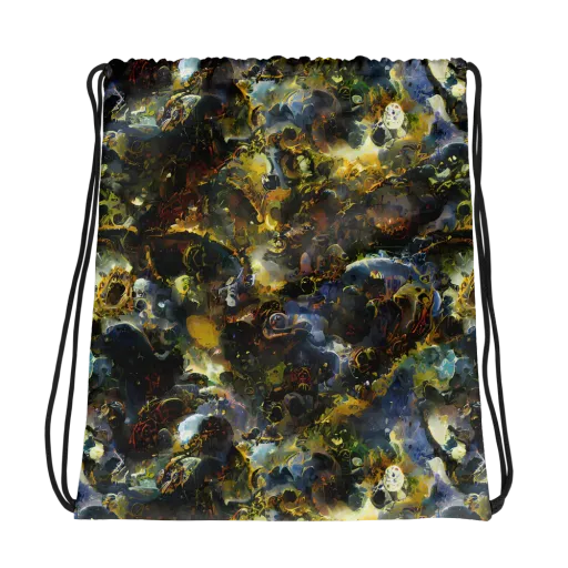Obsidian Canopy on a Drawstring Bag