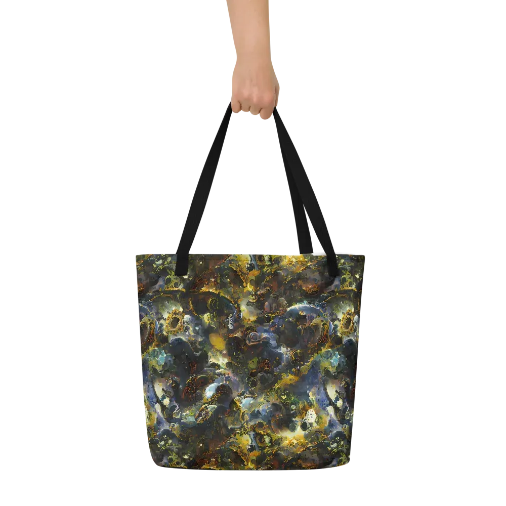 Obsidian Canopy on Large Tote Bag W/ Pocket — Front