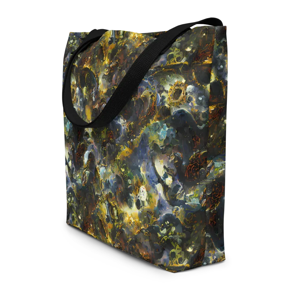 Obsidian Canopy on Large Tote Bag W/ Pocket — Front