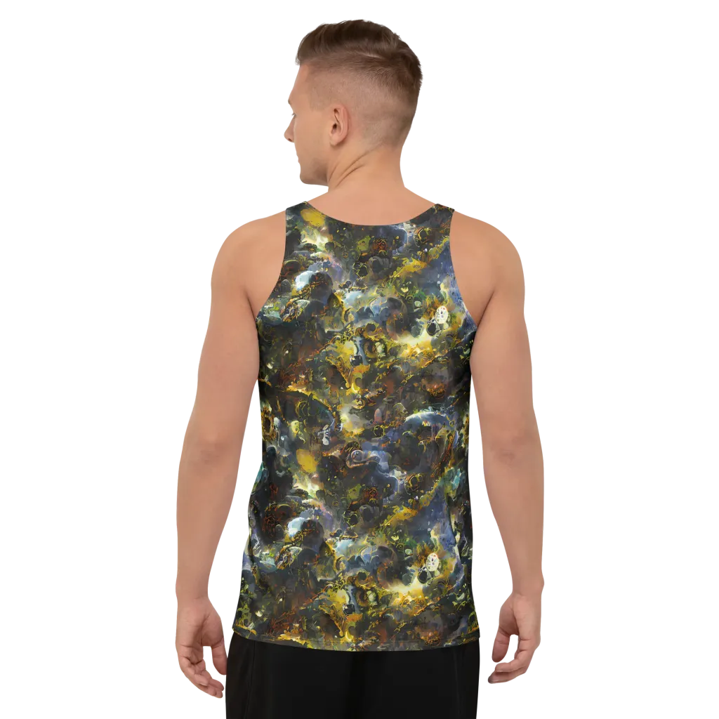 Obsidian Canopy on Men's Tank Top — Back