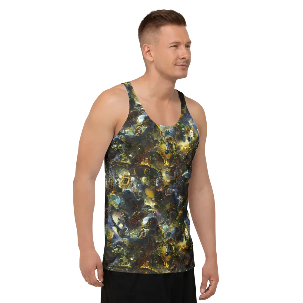 Obsidian Canopy on Men's Tank Top — Right Front