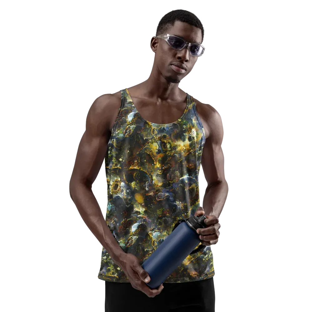 Obsidian Canopy on Men's Tank Top — Front