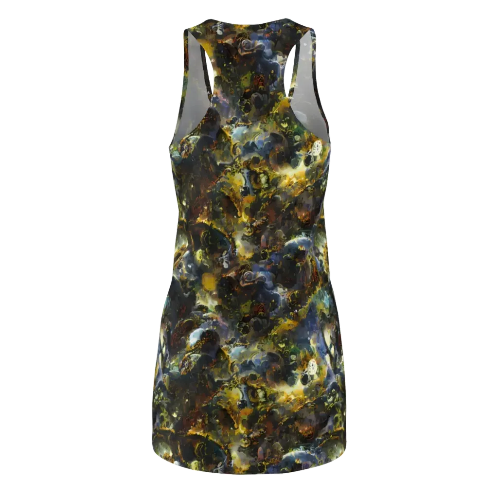 Obsidian Canopy on Racerback Dress — Back