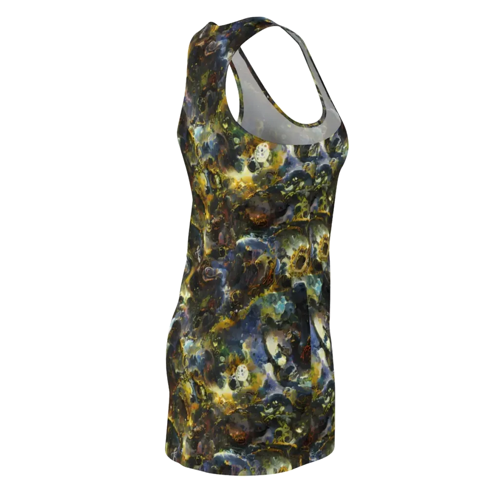 Obsidian Canopy on Racerback Dress — Back Side