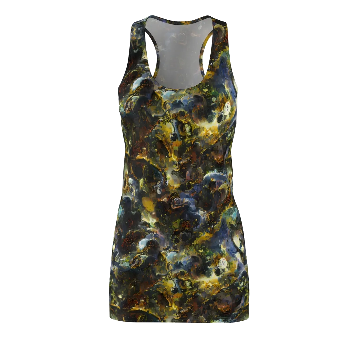 Obsidian Canopy on Racerback Dress — Front