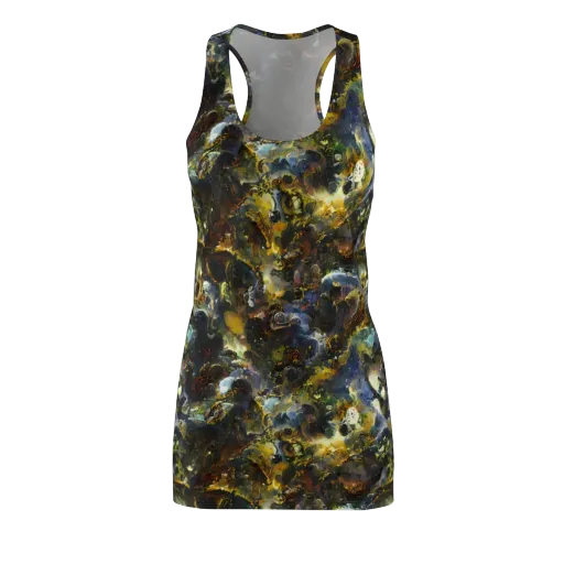 Obsidian Canopy on a Racerback Dress