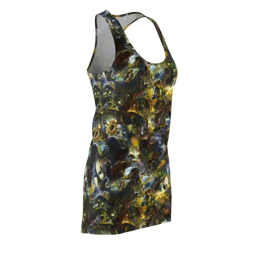 Obsidian Canopy on Racerback Dress — Front Side