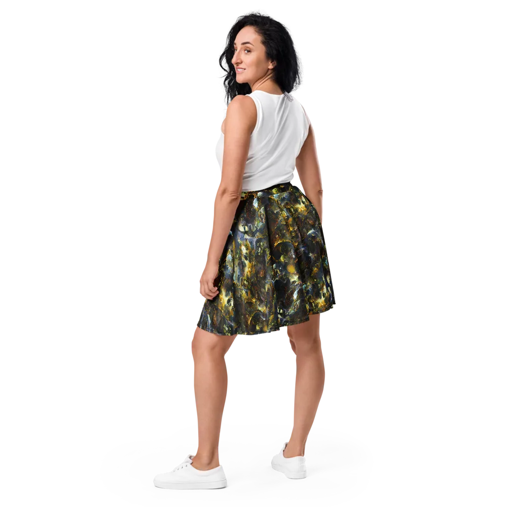 Obsidian Canopy on Skater Skirt — Back