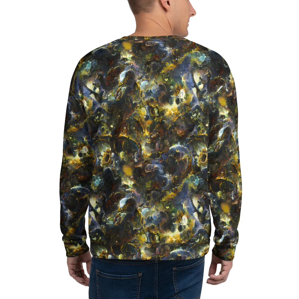 Obsidian Canopy on Sweatshirt — Back