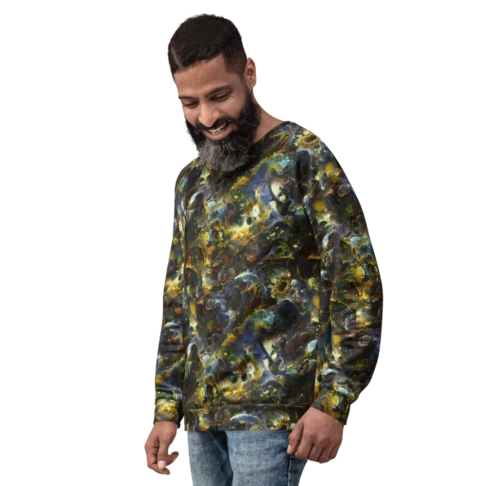 Obsidian Canopy on Sweatshirt — Left Front