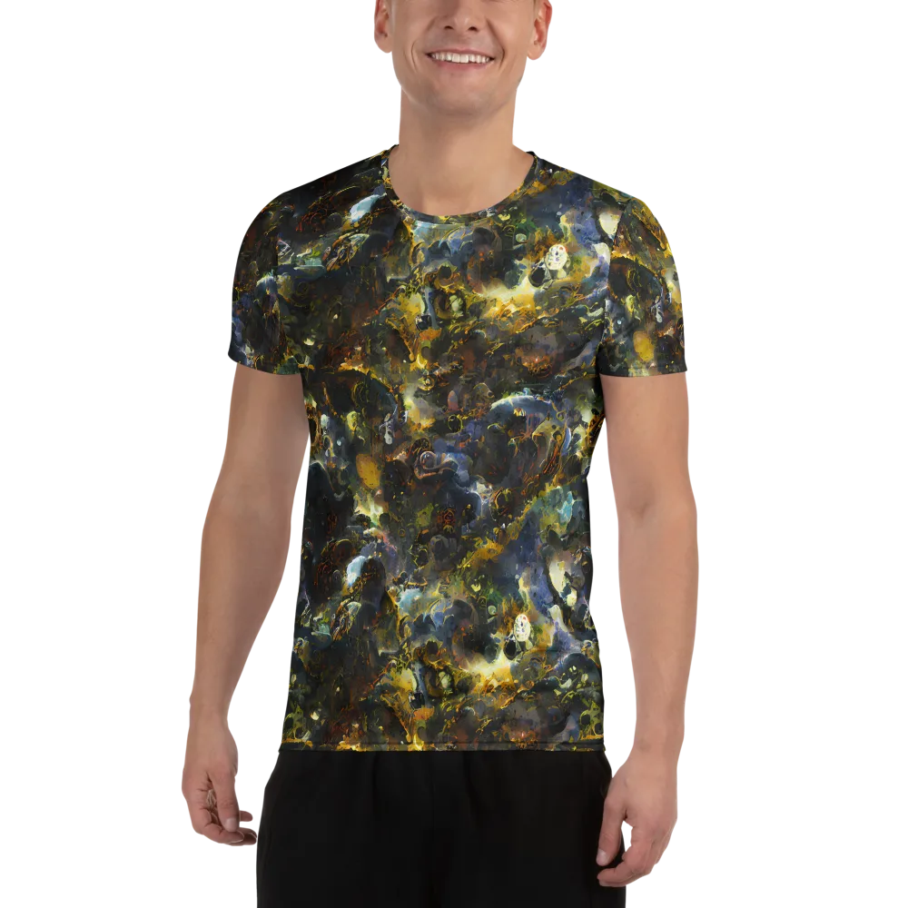 Obsidian Canopy on Men's Athletic T-Shirt — Front
