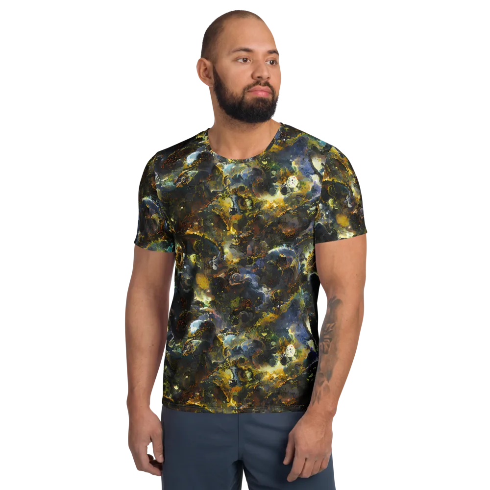 Obsidian Canopy on Men's Athletic T-Shirt — Front