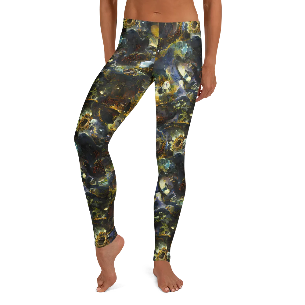 Obsidian Canopy on Leggings — Front